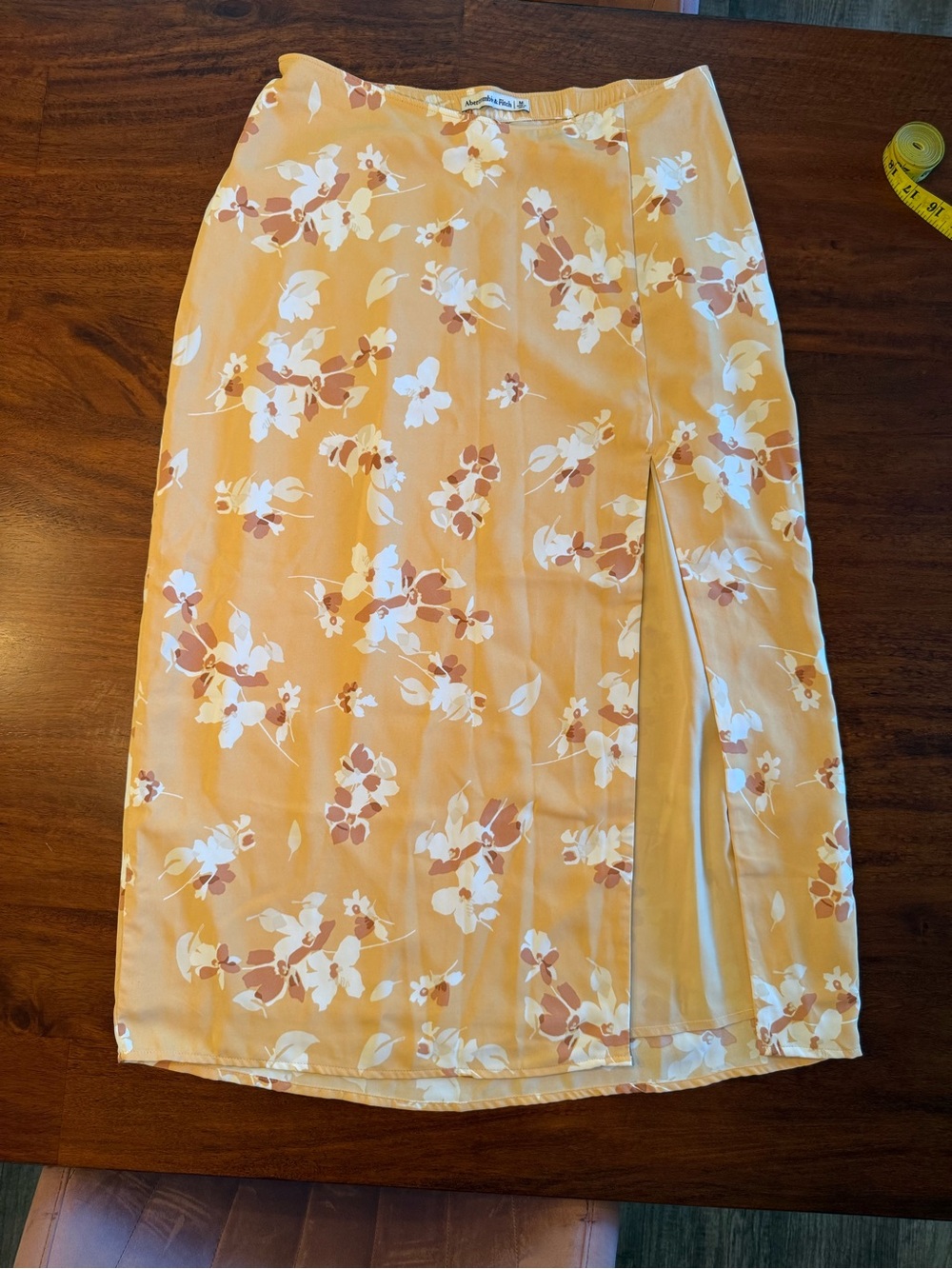 Abercrombie & Fitch Floral Midi Skirt Size M Y2K